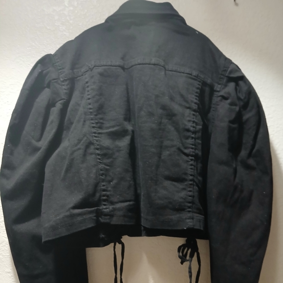 Jacket size m color black button up - Picture 5 of 5